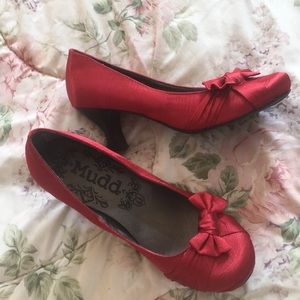Mudd red dress shoe. Excellent condition.